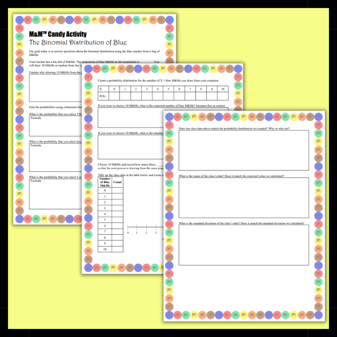 Statistics Activity: The Binomial Distribution