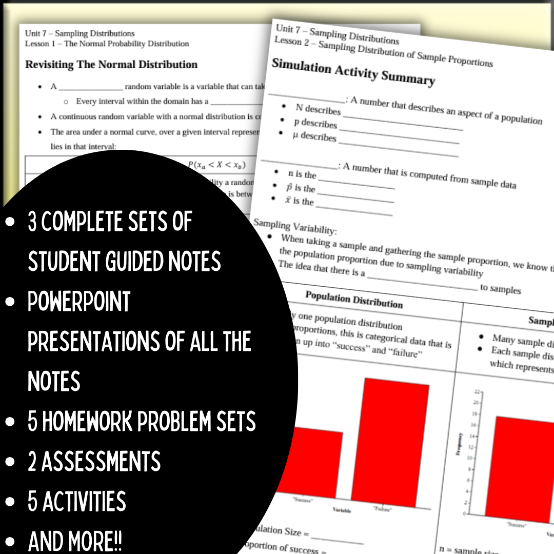 Statistics: Sampling Distributions
