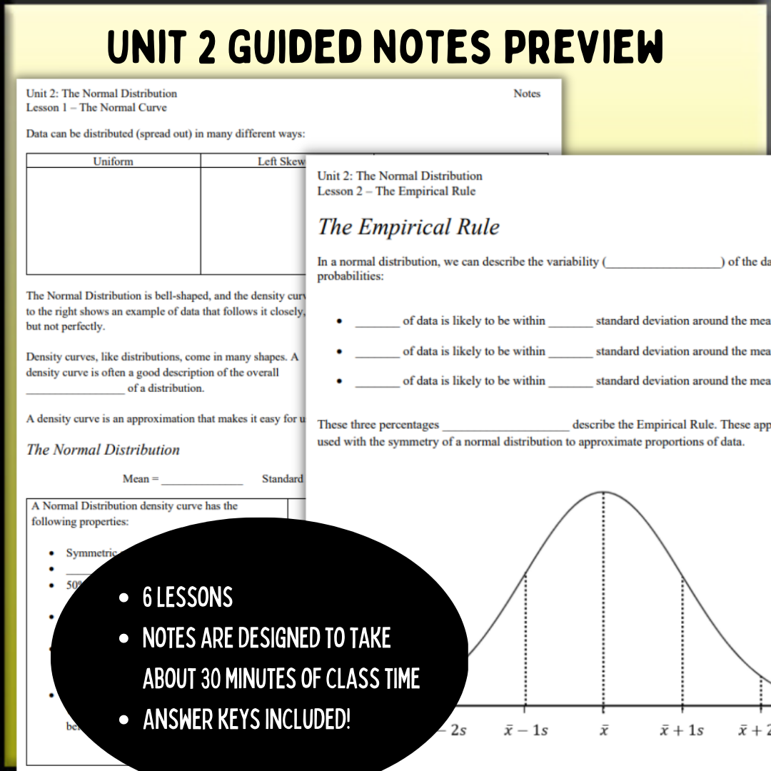 Statistics: The Normal Distribution