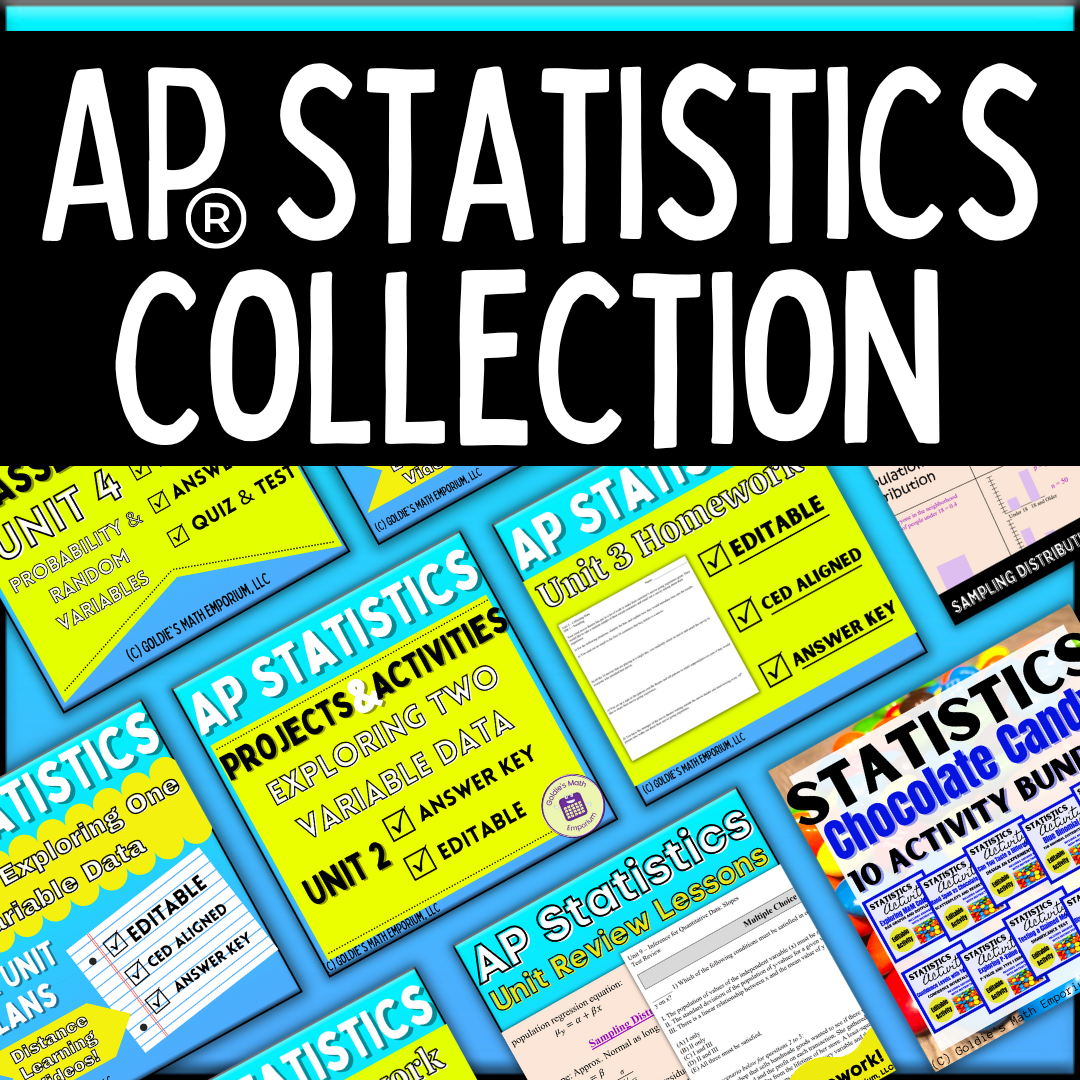 AP® Statistics (2020 CED) – Goldie's Math Emporium