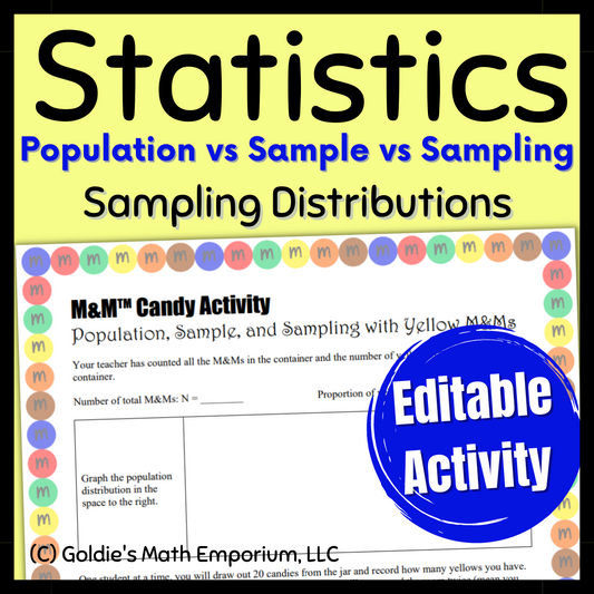 Statistics Activity: Sampling Distributions