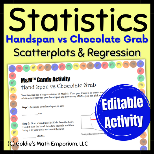 Statistics Activity: Scatterplots and Regression