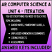Goldie's AP® Computer Science A UNIT 4 PLANS - Iteration – Goldie's ...