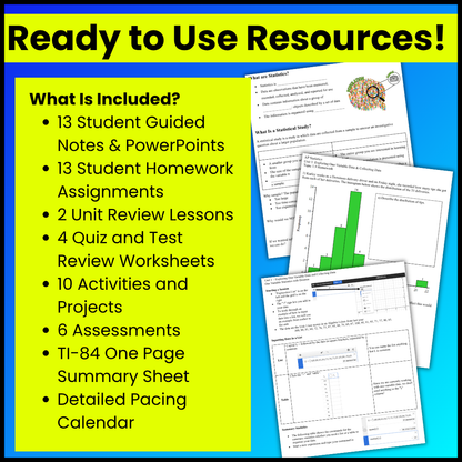 Goldie’s AP® Statistics UNIT 1 CURRICULUM | Exploring One Variable Data & Collecting Data