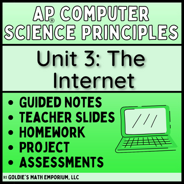 AP® Computer Science Principles – Goldie's Math Emporium