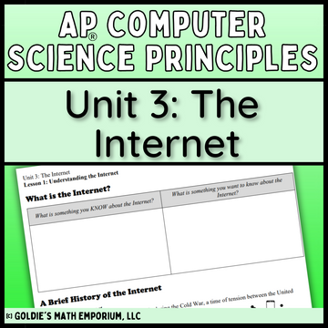 AP® Computer Science Principles – Goldie's Math Emporium