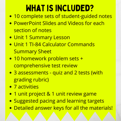 Goldie’s AP® Statistics UNIT 1 PLANS – Exploring One Variable Data